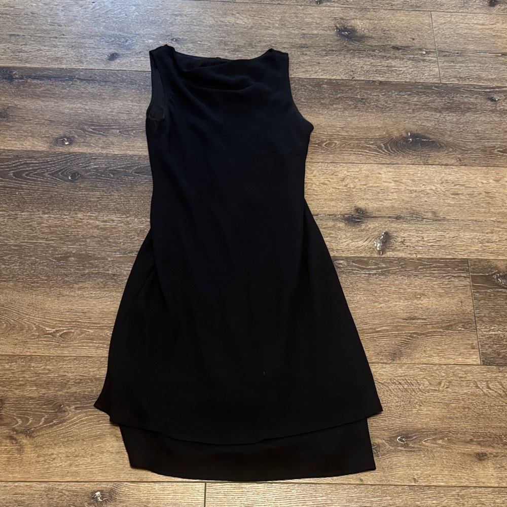 S.L. Fashions scoop neck cute black dress‎ 6
